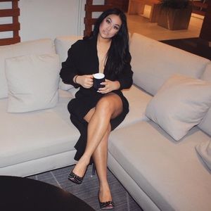 New Zara Woman Studio Collection Draped Wrap Dress